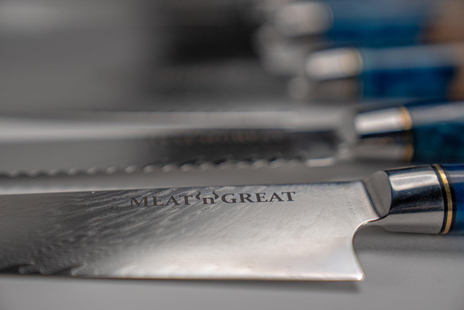 Meat 'n' Great "Aquarell" Messerset (6er Set)