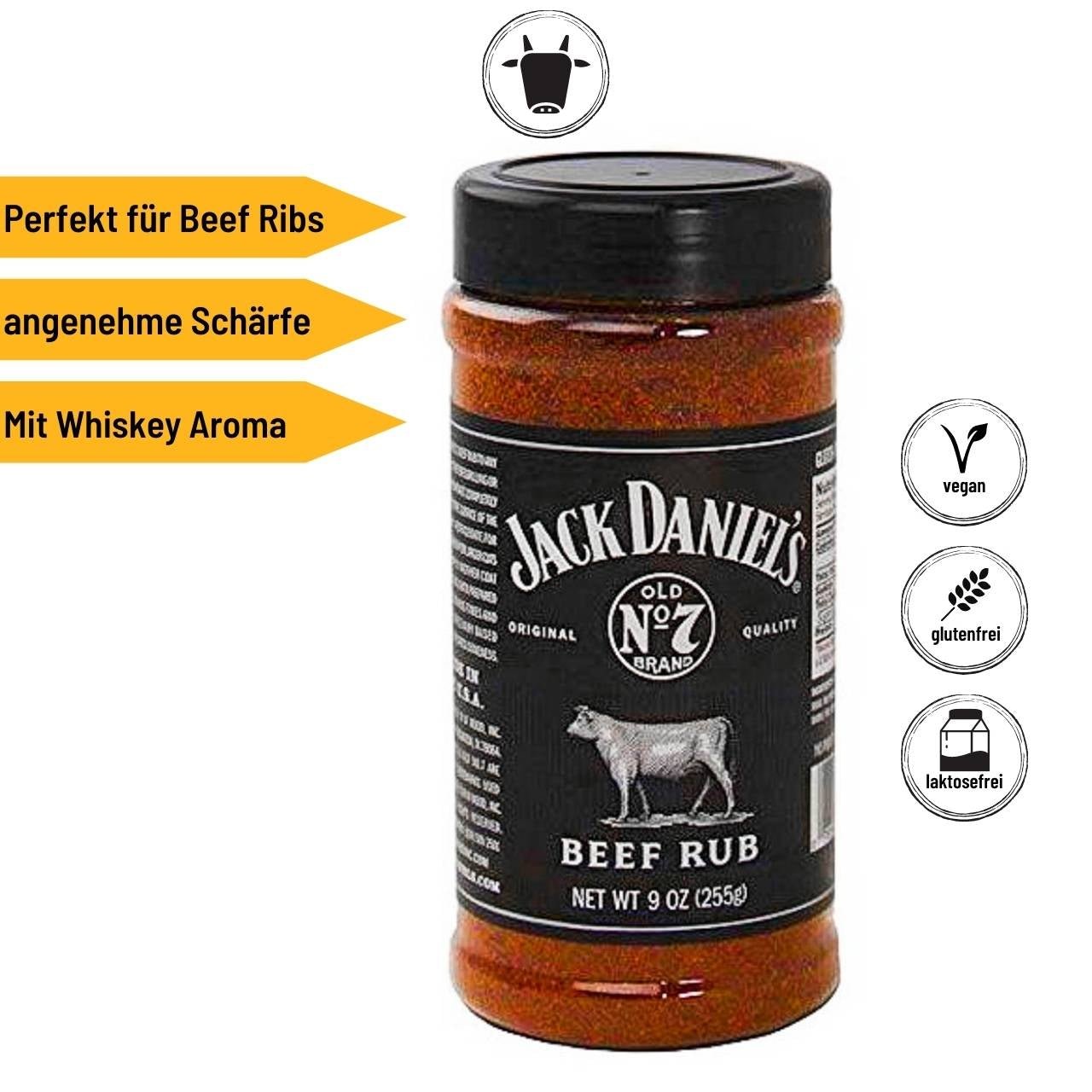 Jack Daniel's Beef Rub, 255g