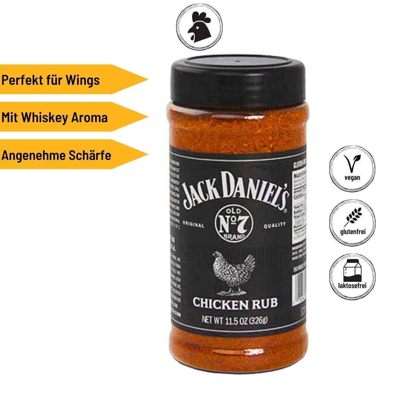 Jack Daniel's Chicken Rub, 326g