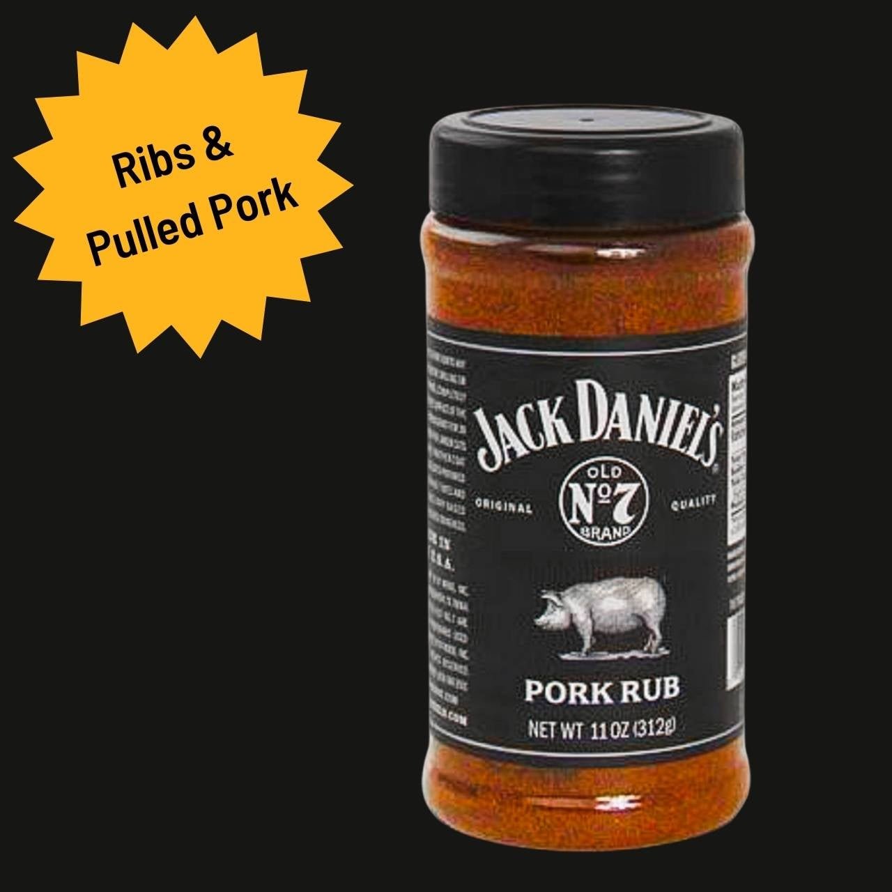 Jack Daniel's Pork Rub, 312g