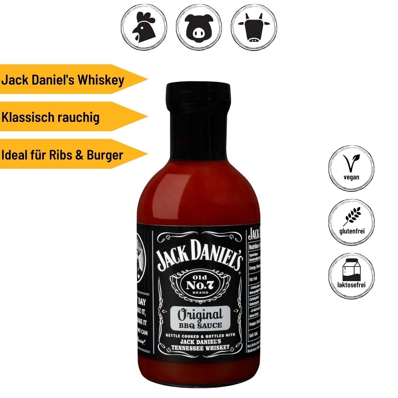 Jack Daniel's Saucen Set