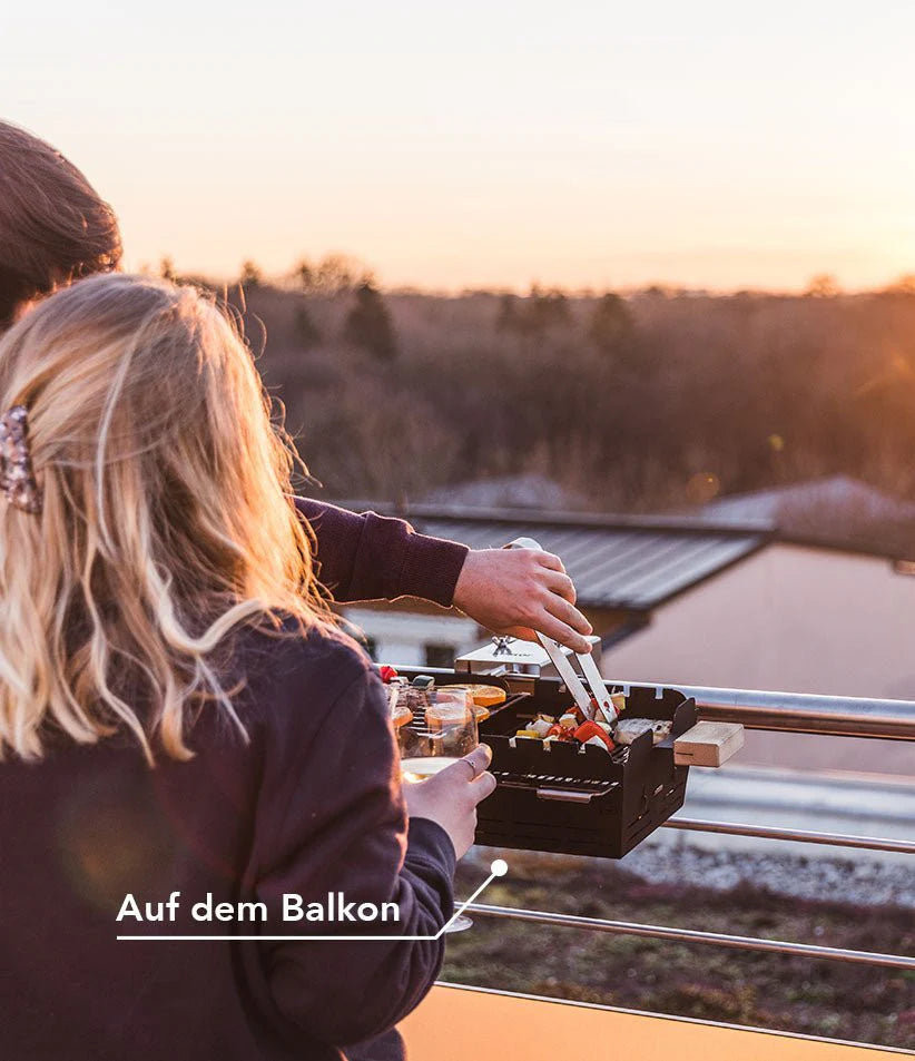 Knister Gas Grill - Lackiert