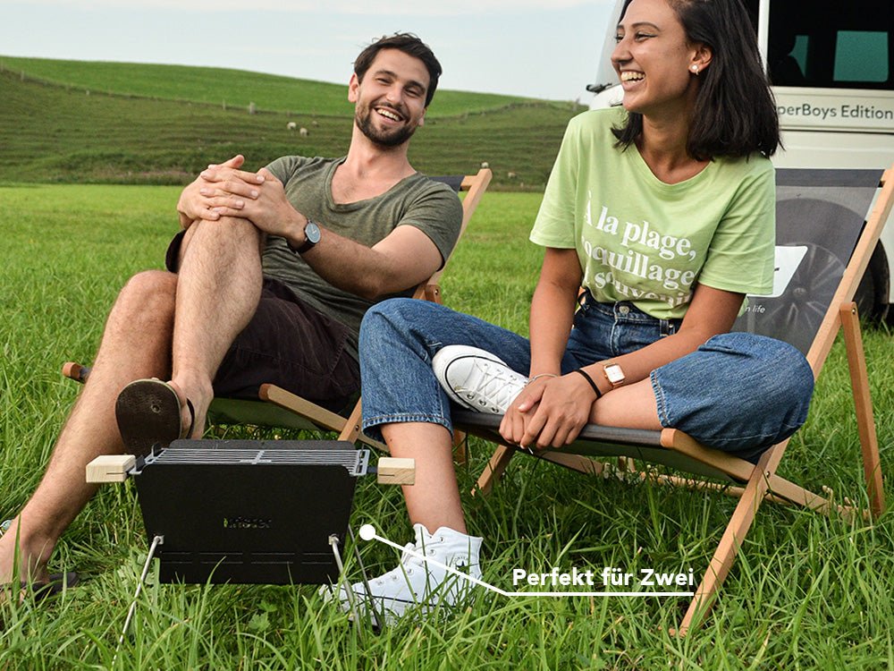 Knister Grill | Kohle | Schwarz - Knister Grill