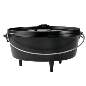 Lodge Camp Dutch Oven (flach), mit Füßen 30,5cm