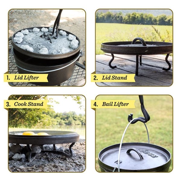 Lodge Dutch Oven Tool, 4 in 1