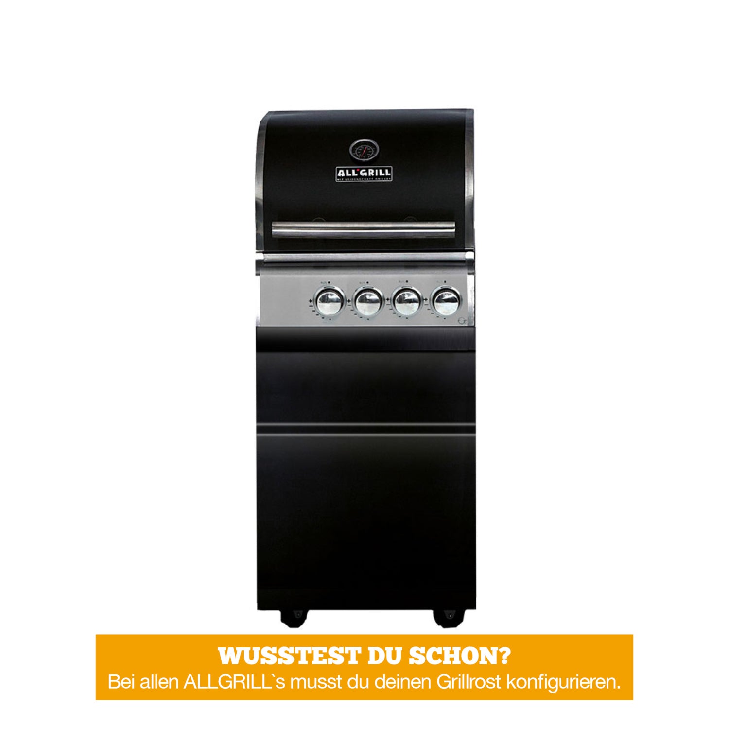 ALL’GRILL Chef S Schwarz Model 2025