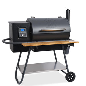 Moesta Sheriff Pelletgrill mit Ablagebrett Bambus
