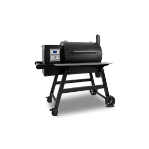 Moesta Sheriff Pelletgrill 2.0 mit grauem Ablagebrett| Neuestes Modell