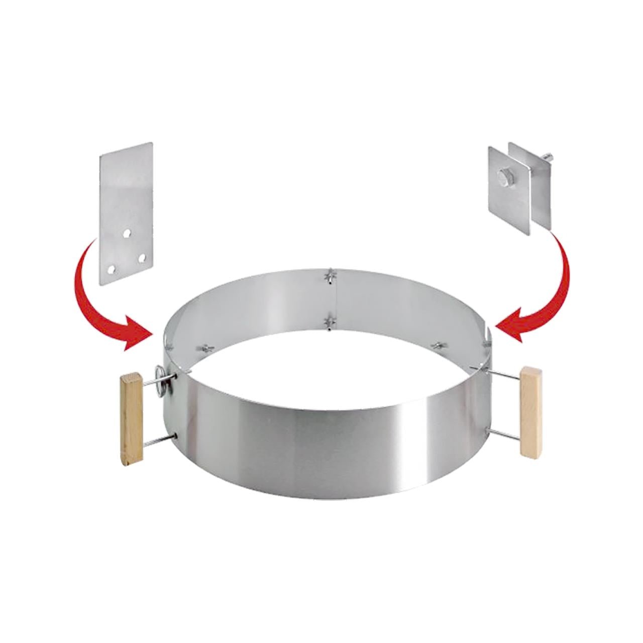 Moesta Smoke´It Verschluss Set für Smokein Pizzaring