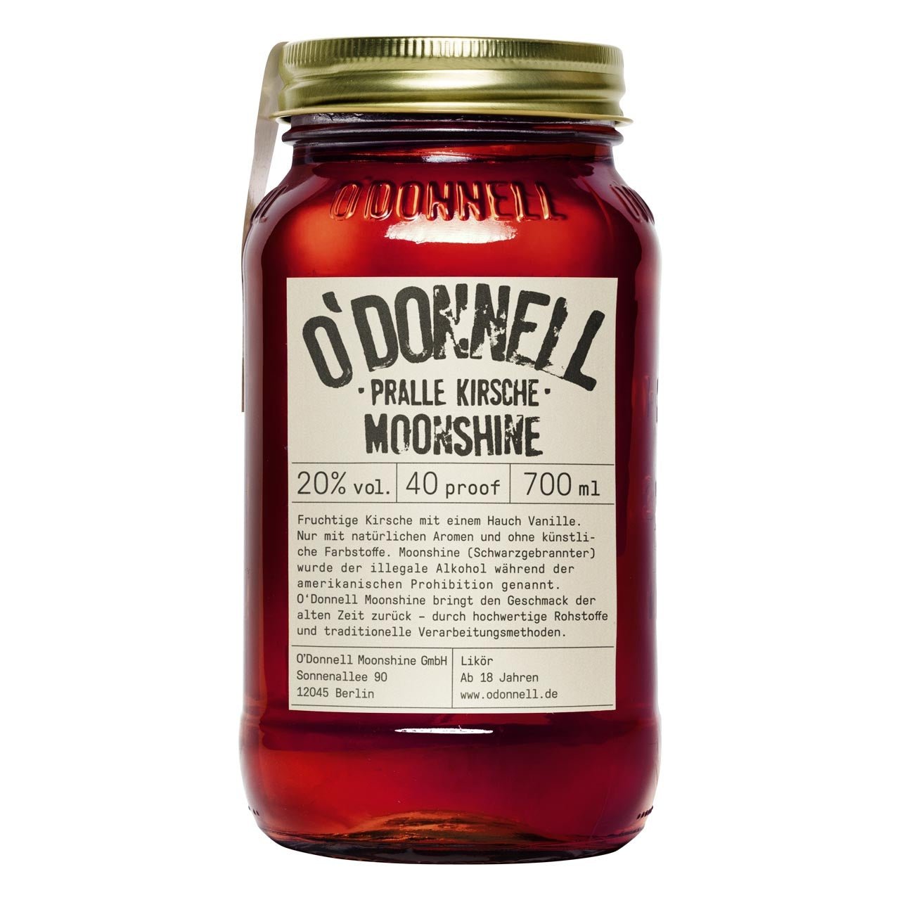 O'Donnell Pralle Kirsche, 700ml