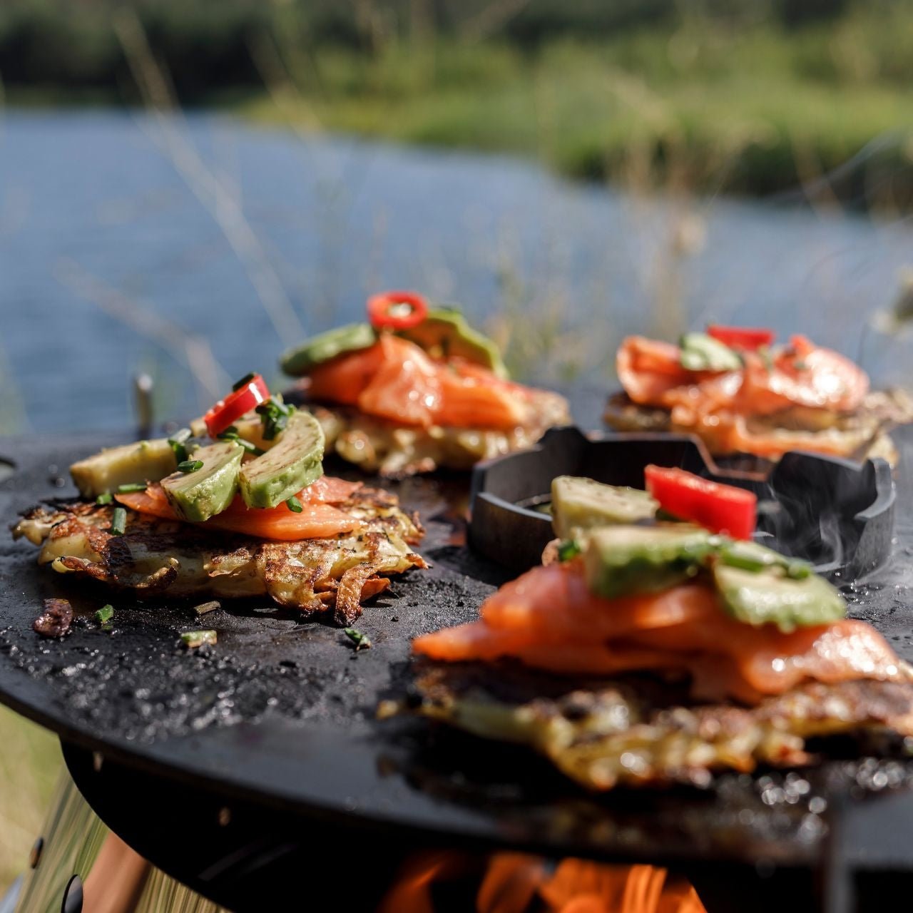 Petromax Kochaufsatz für Atago Grillplatte
