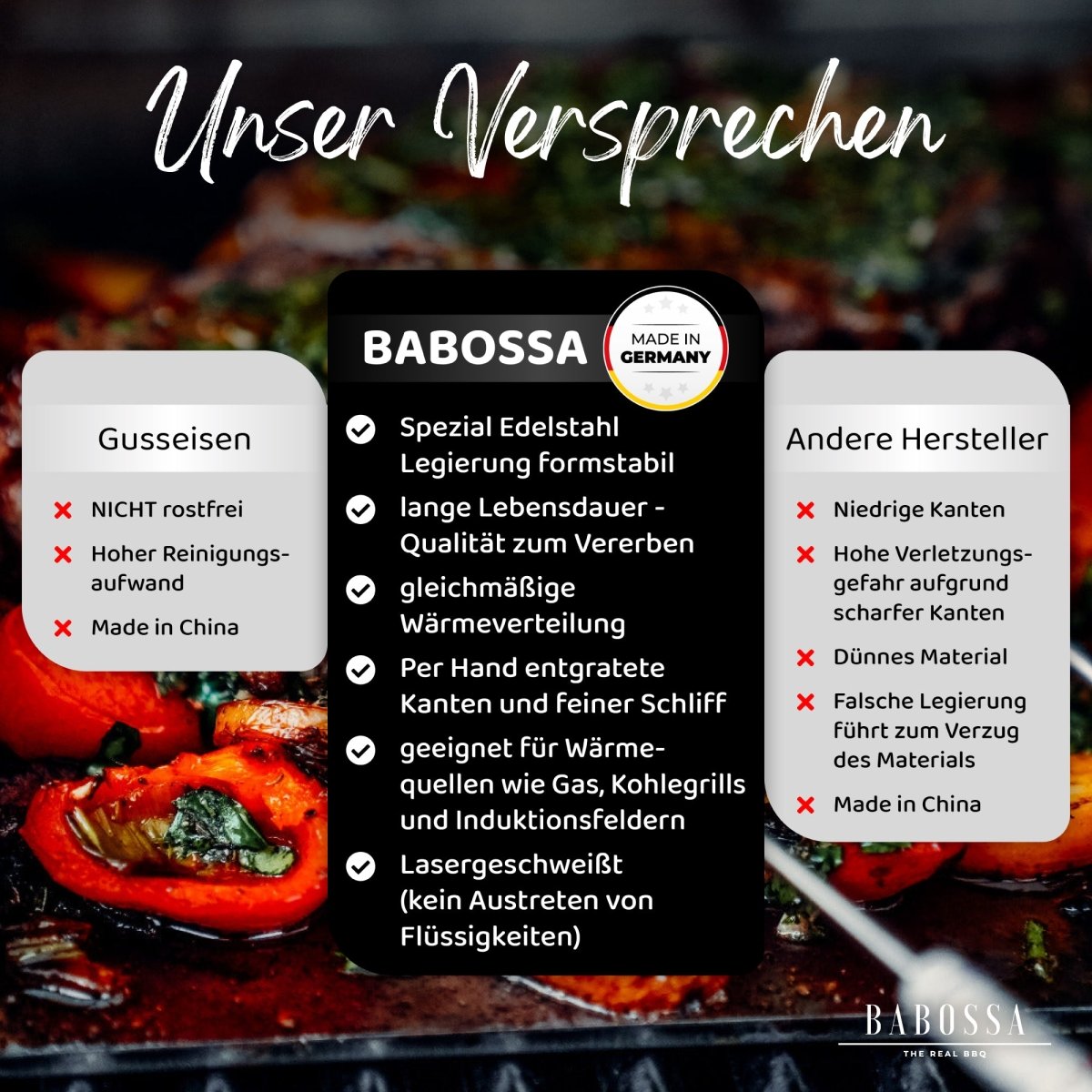 Babossa Plancha 2.0, Universal Large