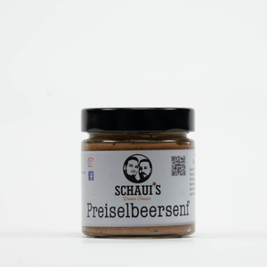 Schaui's Preiselbeersenf, 200 g - Grillstar.deSchaui's Preiselbeersenf, 200 gSchaui'sGrillstar.de