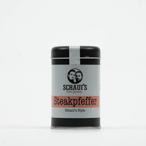 Schaui's Steakpfeffer Schauis Style, 80g - Grillstar.deSchaui's Steakpfeffer Schauis Style, 80gSchaui'sGrillstar.de