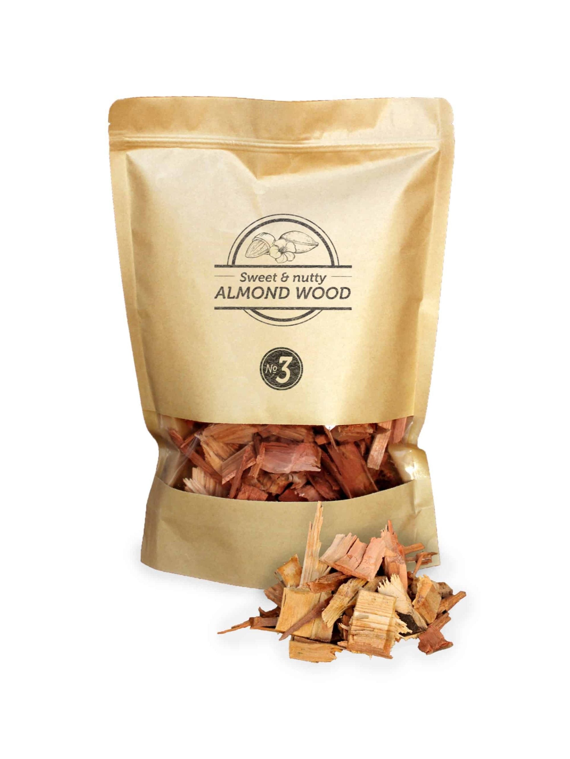 Smokey Olive Wood Räucherchips, Mandelholz 1,7l