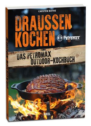 Produktbild: Petromax Kochbuch "Draußen kochen". Gewinner des Gourmand Cookbook Award 2019!