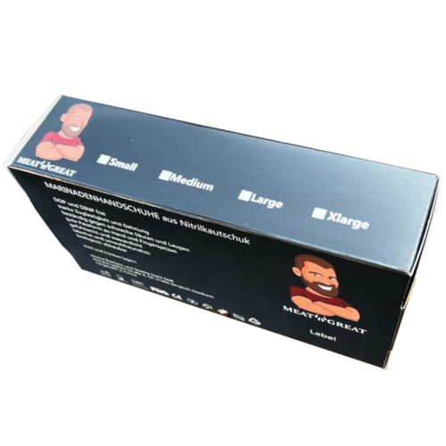Meat 'n' Great Marinadenhandschuhe 1.0, Schwarz