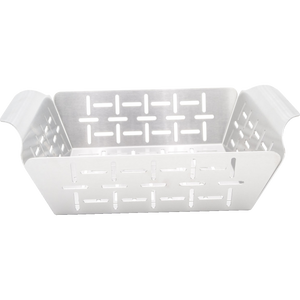 ALL’GRILL Grillkorb, Edelstahl 19x24x5,5cm