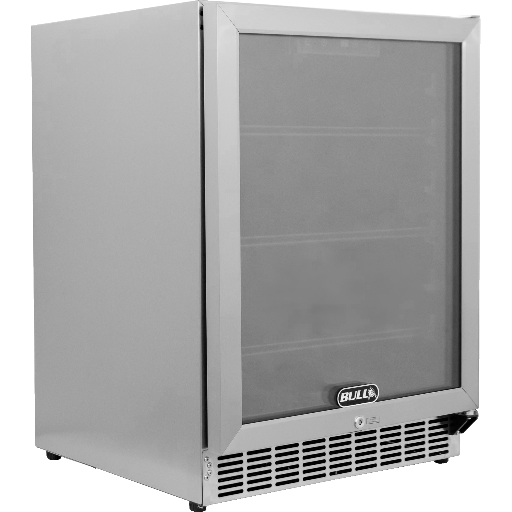 Bull Kühlschrank Premium mit Glastür