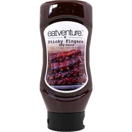 Eatventure Sticky Fingers BBQ Sauce, 480ml