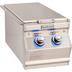 FireMagic Aurora Doppelter Seitenbrenner Built-In