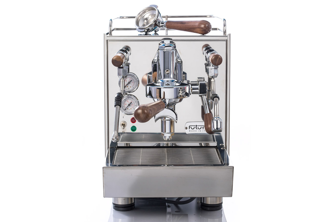 Futura Emy A1 Espressomaschine mit Holzgriffen