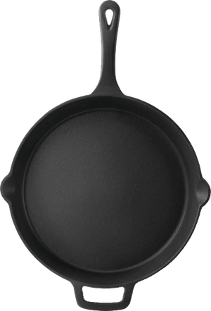 Draufsicht Napoleon Gusseisenpfanne Ø 30 cm