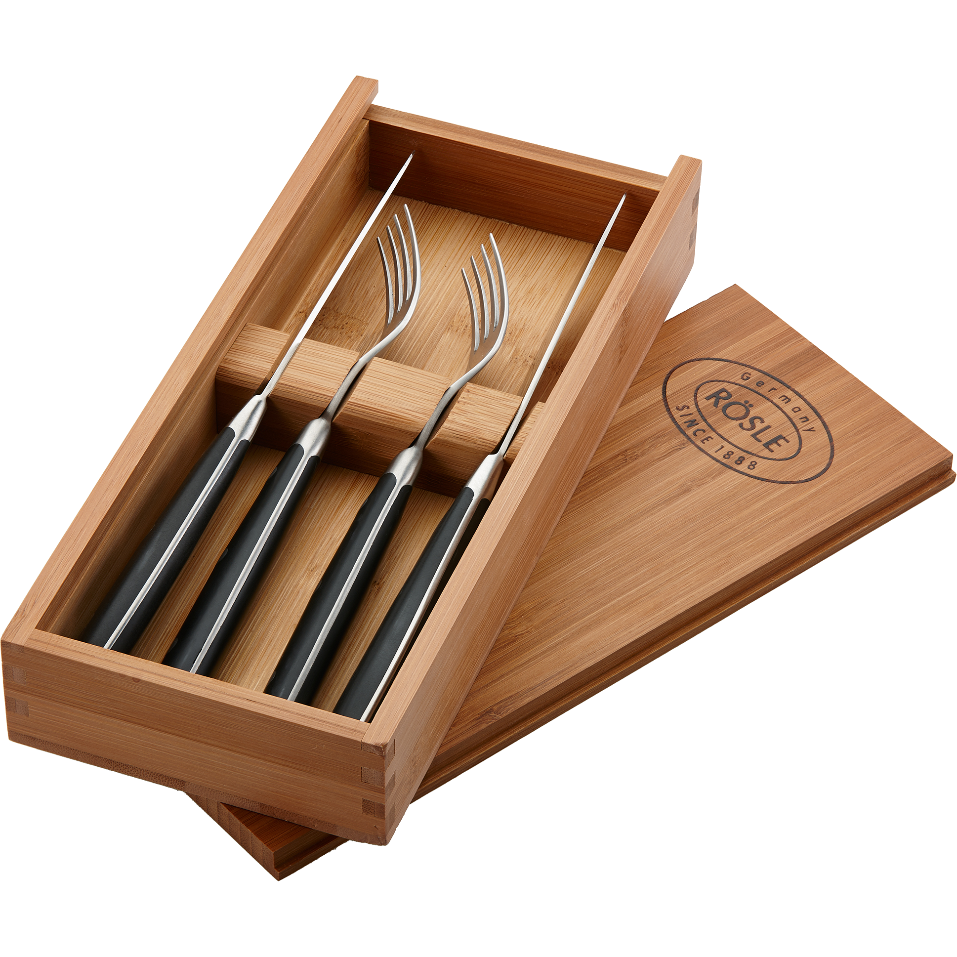 Rösle Steak Besteck Set, 4tlg.