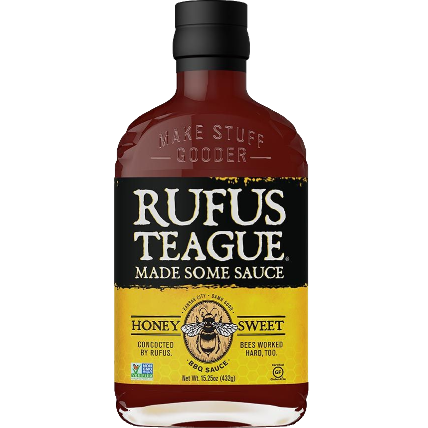 Rufus Teague Honey Sweet BBQ Sauce, 432g