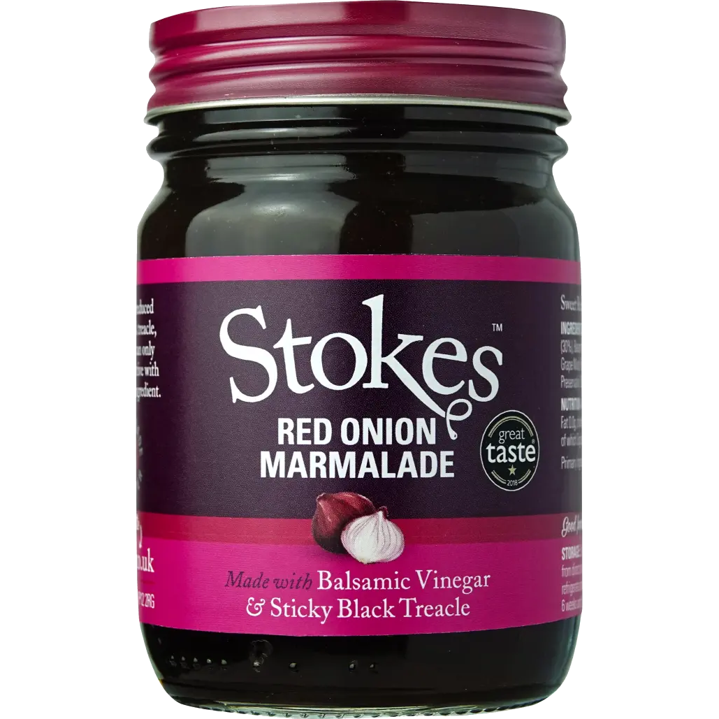 Stokes Red Onion Marmelade, 265g Stokes Red Onion Marmelade, 265g