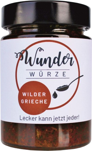 Eatventure Wunderwürze, Wilder Grieche, 165g Glas