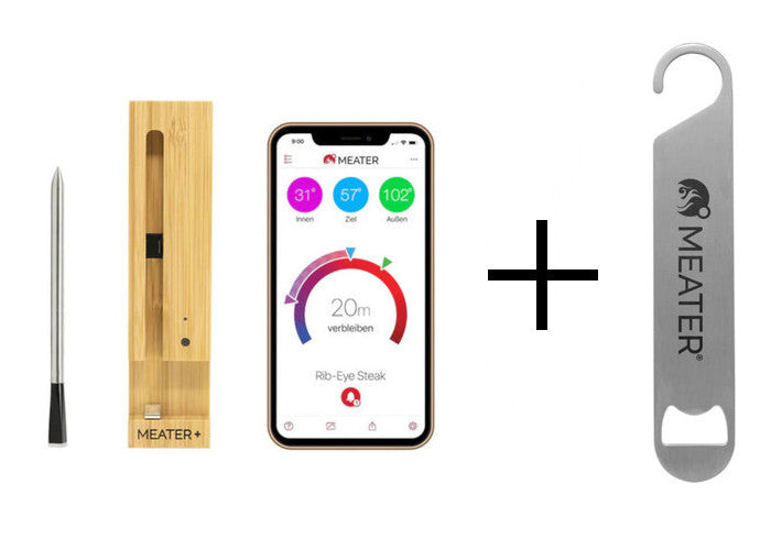 Meater+ Bluetooth Grillthermometer + Flaschenöffner