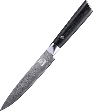 Produktbild 2 Zayiko Damast Allzweckmesser, "Black"-Serie