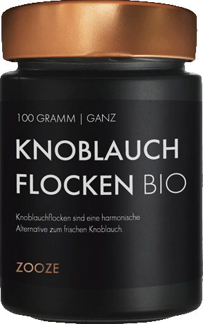 Zooze Knoblauch Flocken Bio, 100g
