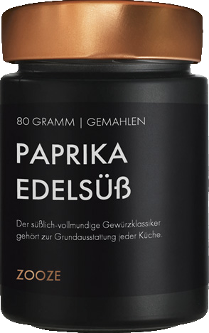 Zooze Paprika edelsüß, 80g