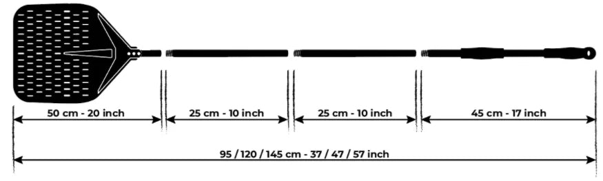 Alfa Forni Pizzaschaufel, Large
